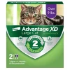 Elanco Advantage XD Extended Large Cat 4-Month 2-Dose Flea and Tick Spot-on Treatment - 9+ Lbs - 2 Pack