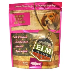 Elm Pet Foods Salmon Dry Dog Food - 3 lb Bag