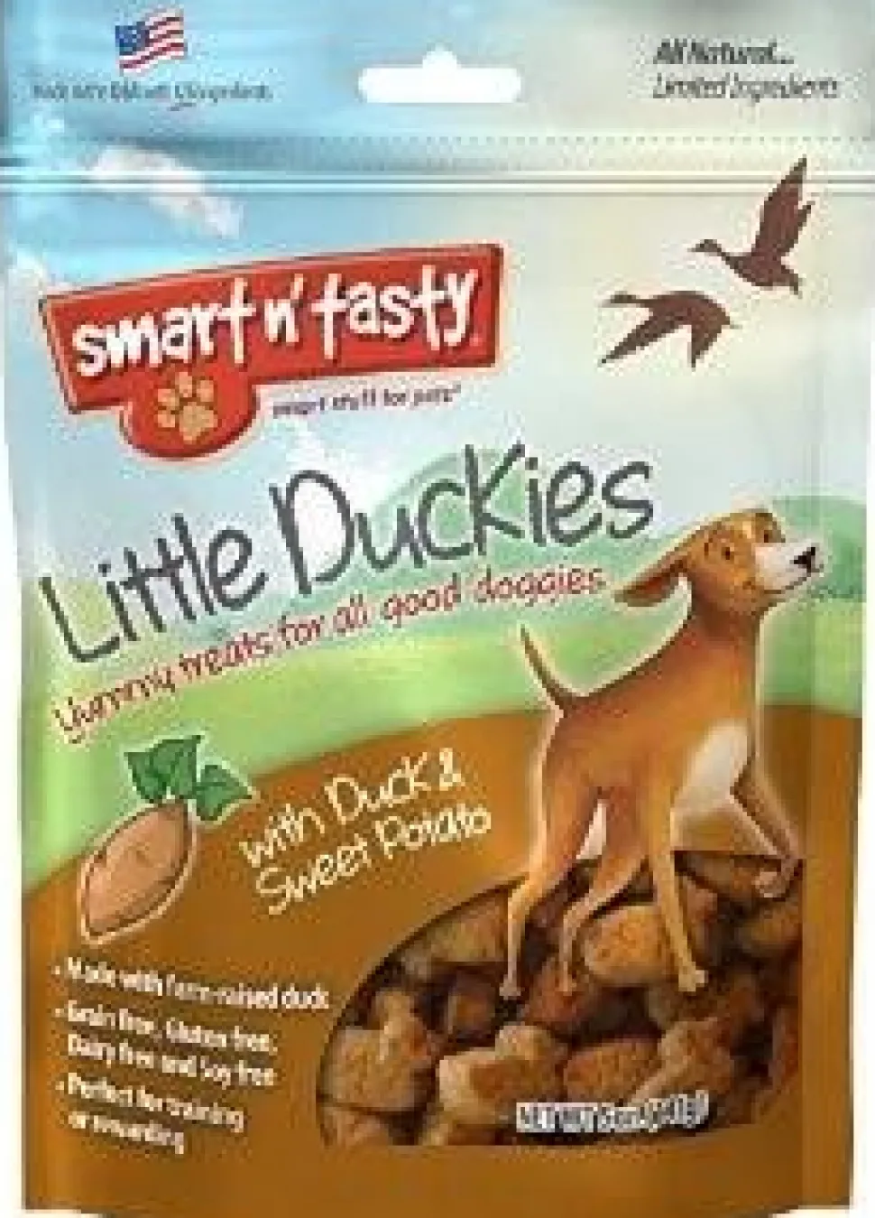 Emerald Pet Little Duckies for Small Dogs Sweet Potato Dog Treats - 5 oz Bag