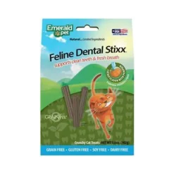 Emerald Pet Stixx Catnip Dental Cat Treats - 3.6 oz