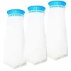 EShopps 300 Micron Nano Filter Sock - White - 2.75" Inch - 3 Pack