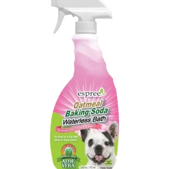 Espree Oatmeal Baking Soda Cat and Dog Waterless Bath Spray - 24 oz Bottle
