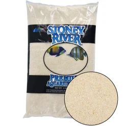 Estes Stoney River Premium Aquarium Sand - Beige - 5 lb - Pack of 6