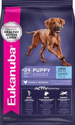Eukanuba Chicken Early Activ Advantage Medium-Breed Puppy Formula Dry Dog Food - 4.5 Lbs