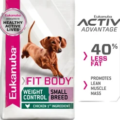 Eukanuba Fit Body Weight Control Small Breed Dry Dog Food