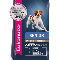 Eukanuba Senior Lamb & Rice Dry Dog Food