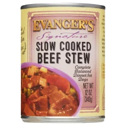 Evanger's Beef Stew Signature Canned Dog Food - 12 oz Cans - Case of 12