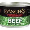 Evanger's Grain Free Beef Canned Dog and Cat Food - 6 oz Cans - Case of 24
