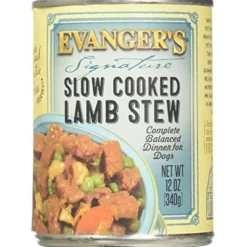 Evanger's Lamb Stew Signature Canned Dog Food - 12 oz Cans - Case of 12