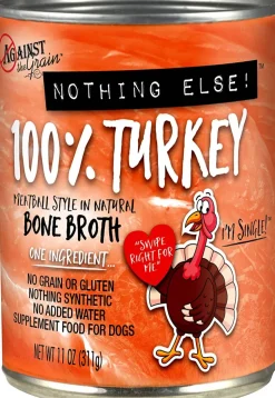 Evanger's Nothing Else- One Ingredient Turkey Canned Dog Food - 11 Oz - Case of 12
