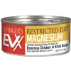 Evanger's Restricted Diet Magnesium Boneless Chicken in Broth Recipe for Cats Canned Cat Food - 5.5 oz Cans - Case of 24