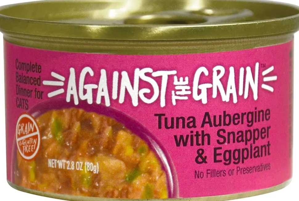 Evanger's Tuna Aubergine with Snapper & Eggplant Dinner Canned Cat Food - 2.8 Oz - Case of 24