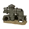Exotic Environments Broken Pipes Resin Aquatics Decoration - Small