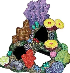 Exotic Environments Indonesian Reef Cavern Resin Aquatics Decoration - Medium