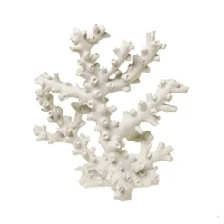 Exotic Environments Octopus Coral Resin Aquatics Decoration - White - Small