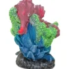 Exotic Environments Relaxing Seahorse Resin Aquatics Decoration - 3.75 X 2.5 X 4 In