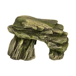 Exotic Environments Rock Cave Resin Aquatics Decoration - Green - Small