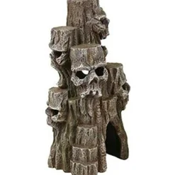 Exotic Environments Skull Mountain Tall Resin Aquatics Decoration - Medium