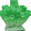Exotic Environments Sponge Coral Resin Aquatics Decoration - Green - 3.5 X 2.5 X 3.5 In