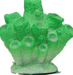 Exotic Environments Sponge Coral Resin Aquatics Decoration - Green - 3.5 X 2.5 X 3.5 In
