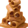 Exotic Environments Terra Cotta Pipe Structure Resin Aquatics Decoration - Beige - Extra Small