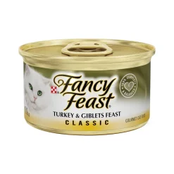 Fancy Feast Classic Turkey and Giblets Feast Canned Cat Food