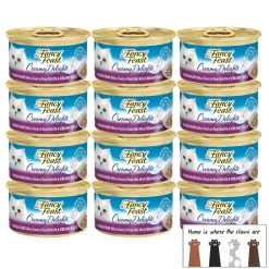 Fancy Feast Creamy Delights Chicken Feast Pate in a Creamy Sauce Canned Cat Food