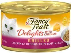 Fancy Feast Delights-Chicken and Cheese Canned Cat Food