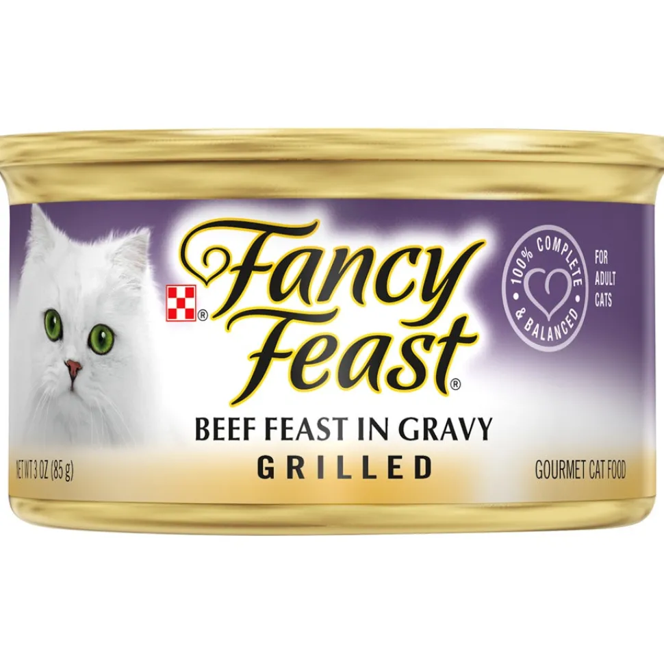 Fancy Feast Grilled Beef Feast In Gravy Canned Cat Food