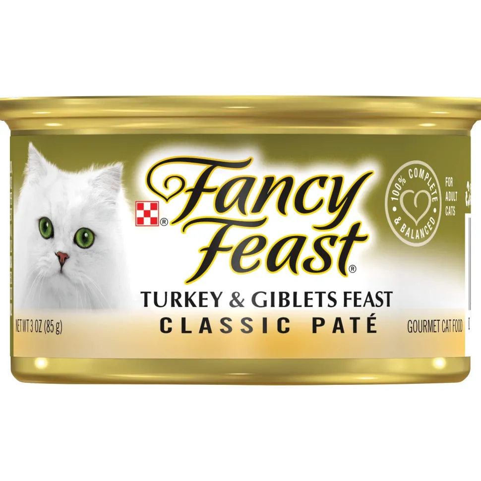 Fancy Feast Grilled Turkey and Giblets Feast Canned Cat Food