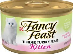 Fancy Feast Kitten Tender Turkey Feast Canned Cat Food