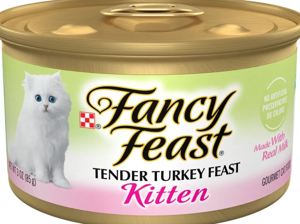 Fancy Feast Kitten Tender Turkey Feast Canned Cat Food