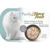 Fancy Feast Purely Natural Seabass and Shrimp Entree Cat Food Tray