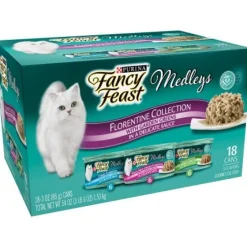 Fancy Feast Purina Medleys Canned Cat Food - Variety Pack - 3 Oz - 18 Count