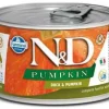 Farmina N&D Pumpkin Duck, Pumpkin & Cantaloupe Mini Canned Dog Food - 4.9 oz - Case of 6