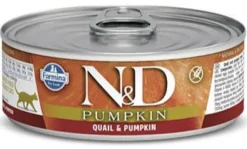 Farmina N&D Pumpkin Quail, Pumpkin & Pomegranate Canned Cat Food - 2.8 oz - Case of 12
