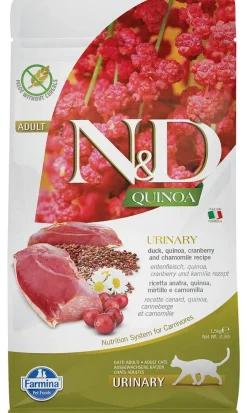 Farmina N&D Quinoa Duck Neutered Dry Cat Food - 11 lb Bag