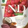 Farmina N&D Quinoa Skin & Coat Venison Dry Dog Food - 5.5 lb Bag