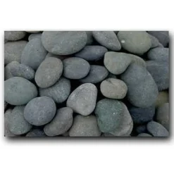 Feller Stone Beach Pebbles - 50 lb - Sold by the Pound - Pack of 50 lbs