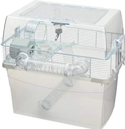 Ferplast Duna Space Hamster Cage - Clear - 22 X 15 X 22 In
