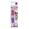 Fetch for Pets Kitty Anti-Scratching Cat Rubber Nail Tip Covers - Pink/Purple - Large - 40 Count