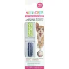 Fetch for Pets Kitty Anti-Scratching Cat Rubber Nail Tip Covers - Green/Glitter - Extra Small - 40 Count