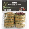 Field + Forest Mini Hay Bales Small Animal Hay - Apple/Rose - 7 Oz - 2 Pack