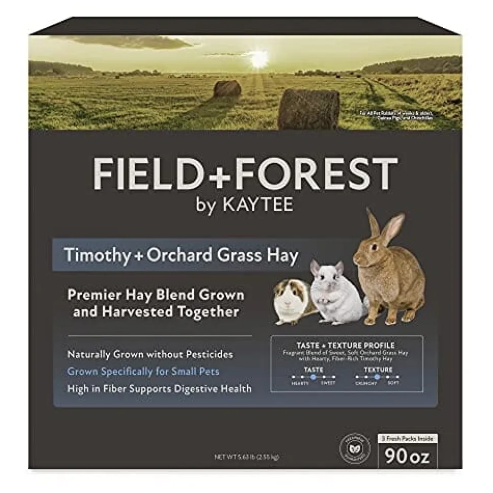 Field + Forest Timothy/Orchard Grass Hay Small Animal Hay - 90 Oz