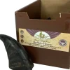 Fieldcrest Farms Buffalo Horns Natural Dog Chews - Large - 10 Pack