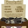 Fieldcrest Farms Buffalo Horns Natural Dog Chews - Small - 20 Pack