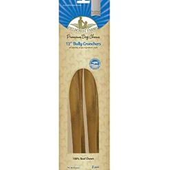 Fieldcrest Farms Bully Crunchers Beef Dog Bully Sticks and Natural Chews - Beef - 12 In - 2 Pack