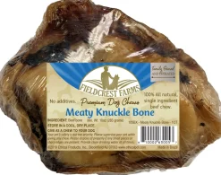Fieldcrest Farms Meaty Knuckle Bones Natural Dog Chews - 20 Pack