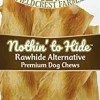 Fieldcrest Farms Nothin' To Hide Rawhide Alternative Flip Chips Natural Dog Chews - Beef - 8 Pack