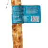 Fieldcrest Farms Nothin' To Hide Holiday Candy Cane Natural Dog Chews - Beef - 18 In - 6 Pack